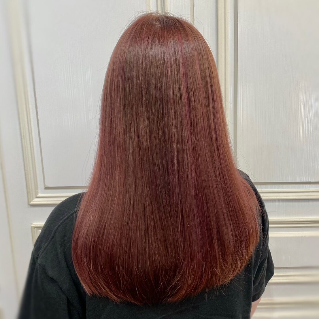 台中豐原挑染推薦 - 甜美莓果細挑染髮色設計 Hair by Sunny