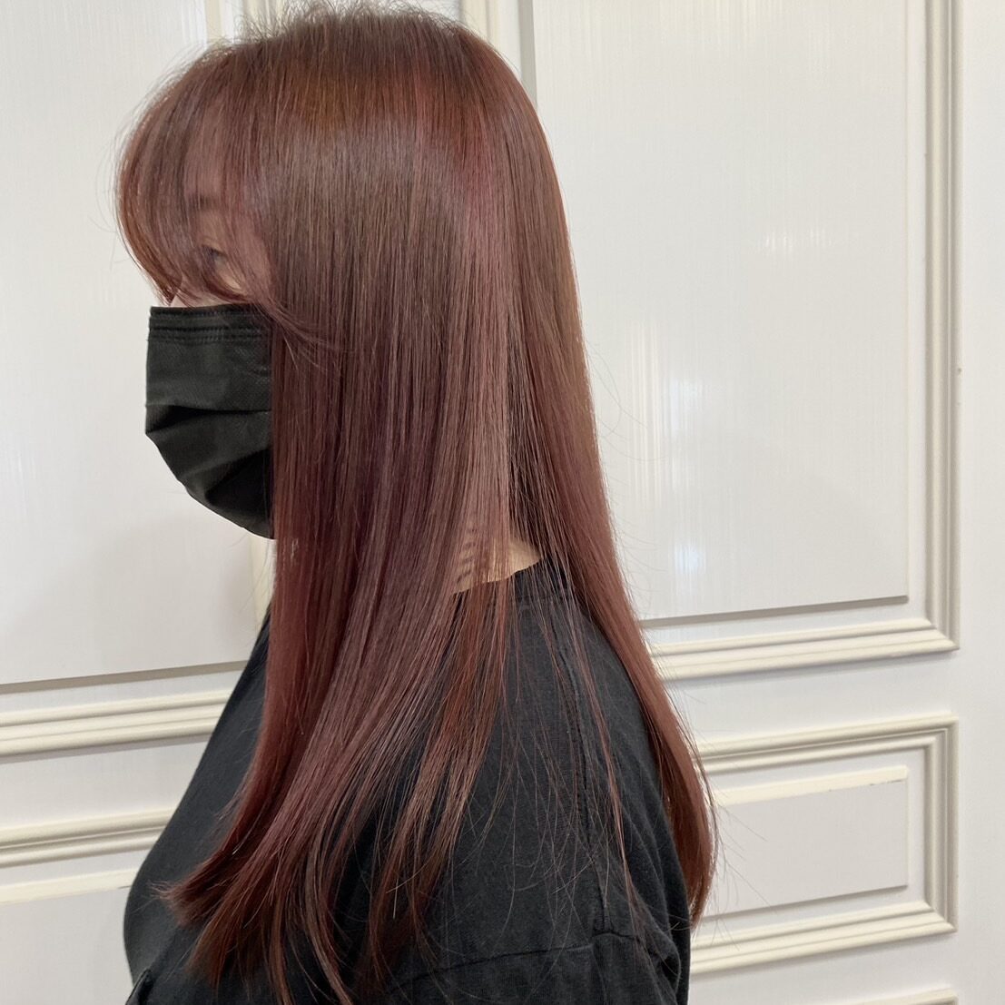 台中豐原挑染推薦 - 甜美莓果細挑染髮色設計 Hair by Sunny