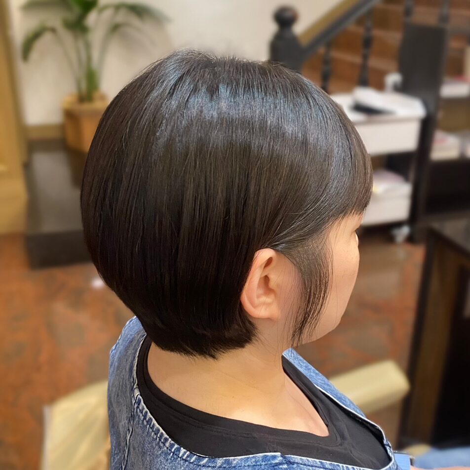 台中豐原短髮推薦 - 輕盈感俐落短髮造型 Hair by Sunny