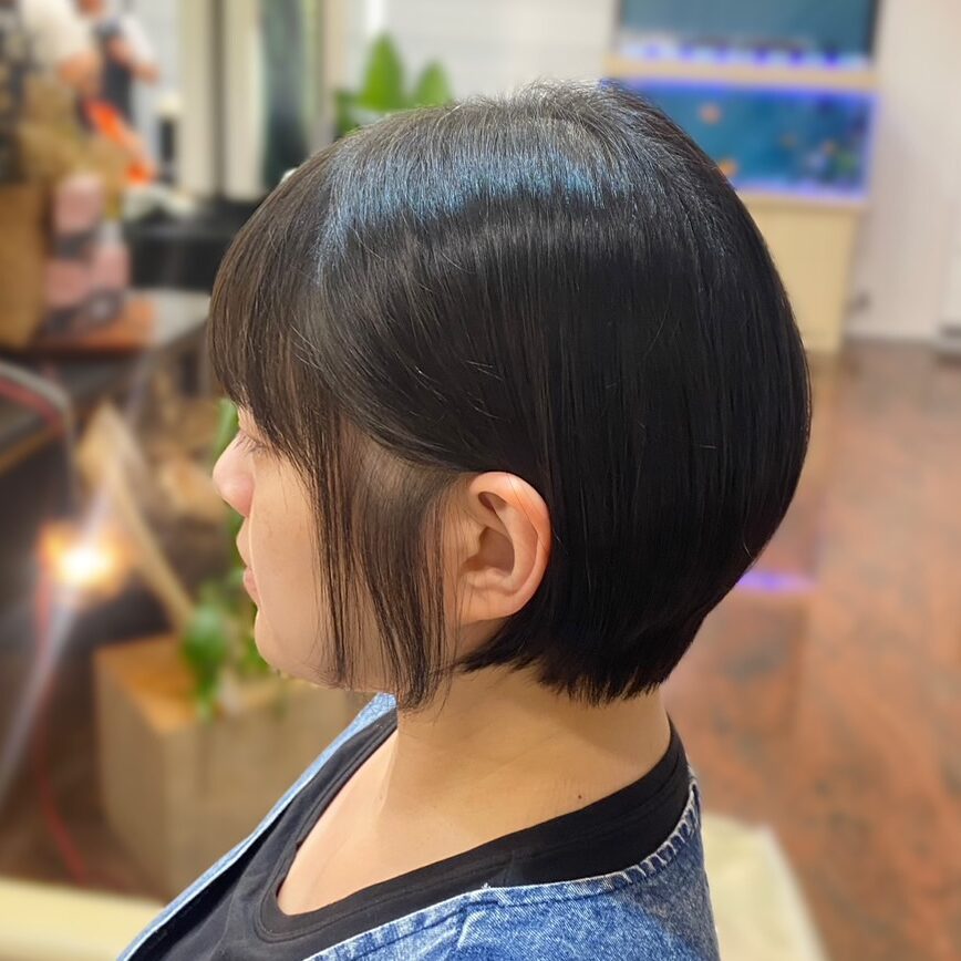 台中豐原短髮推薦 - 輕盈感俐落短髮造型 Hair by Sunny